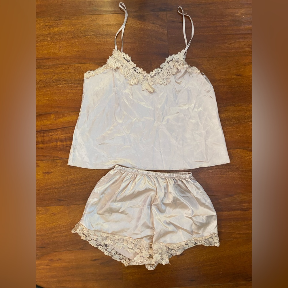 Satin pajama set